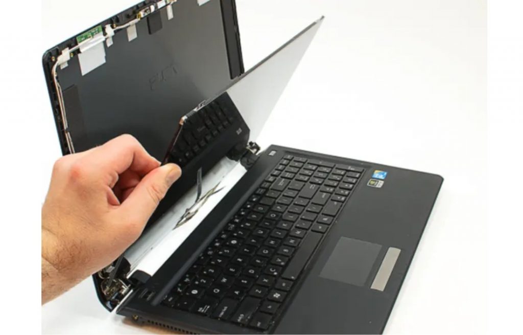 arreglar pantalla led laptop